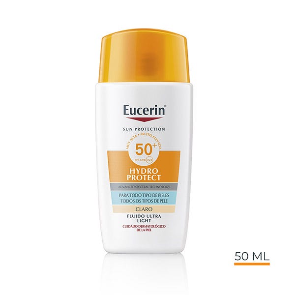 Eucerin Fluido Hydro Protect SPF50+ Claro 50 ml