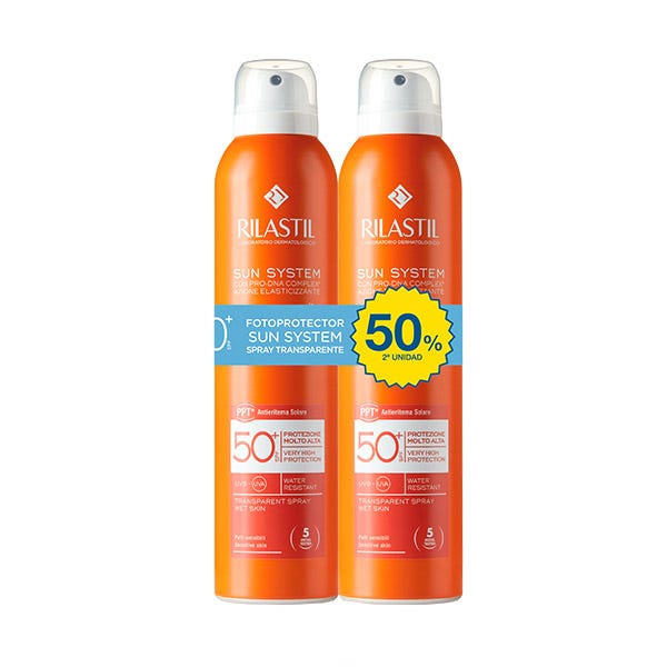 Duplo Sun System Spray Transparente SPF50+
