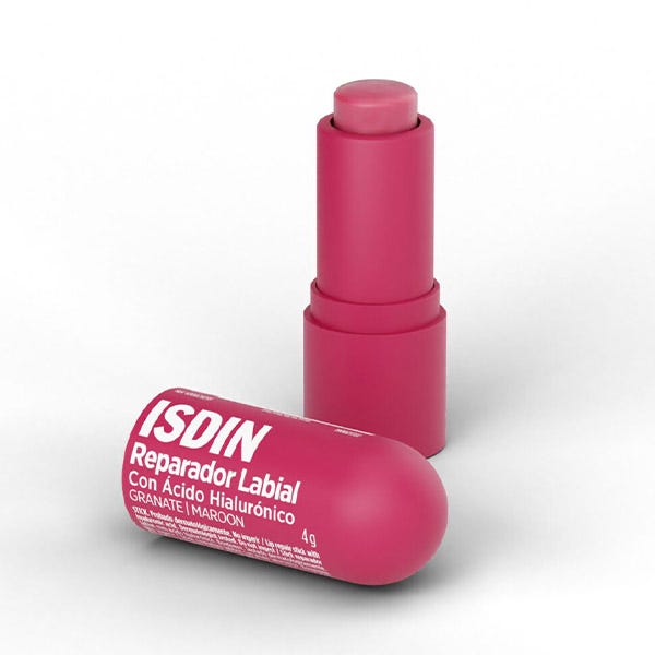 ISDIN Reparador Labial Con Ácido Hialurónico Granate