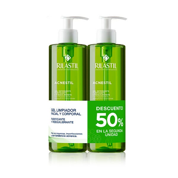 Duplo Gel Limpiador Acnestil