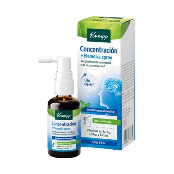 Spray Bucal Concentracion+Memoria