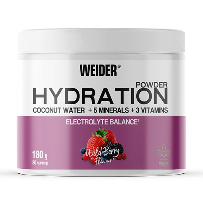 Gradient Style Hydration Powder Hydratation Powder Wild Berry Flavour WEIDER Complemento alimenticio ...