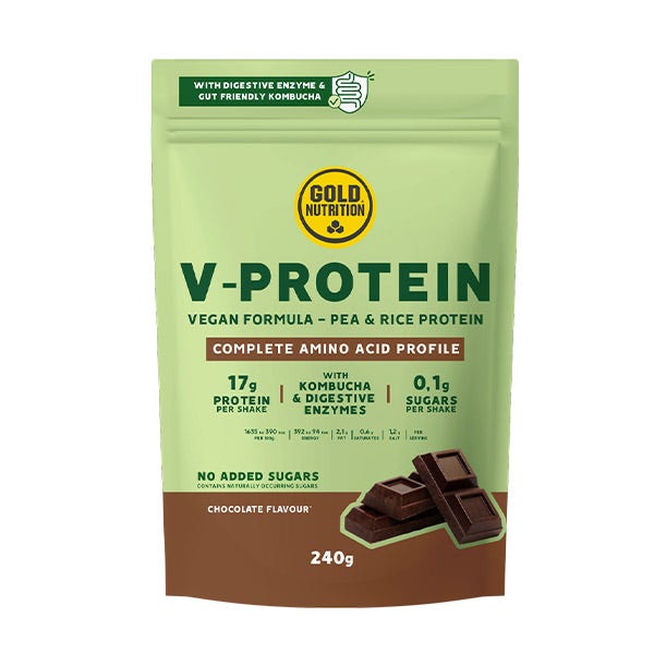 Proteína Vegana Sabor Chocolate