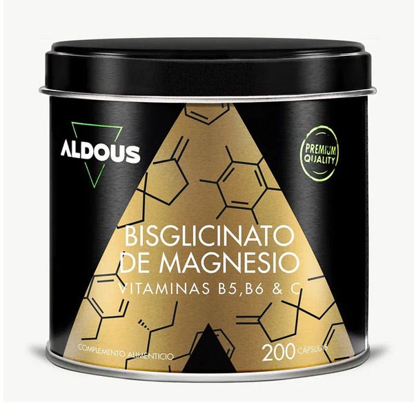 Cápsulas Bisglicinato De Magnesio