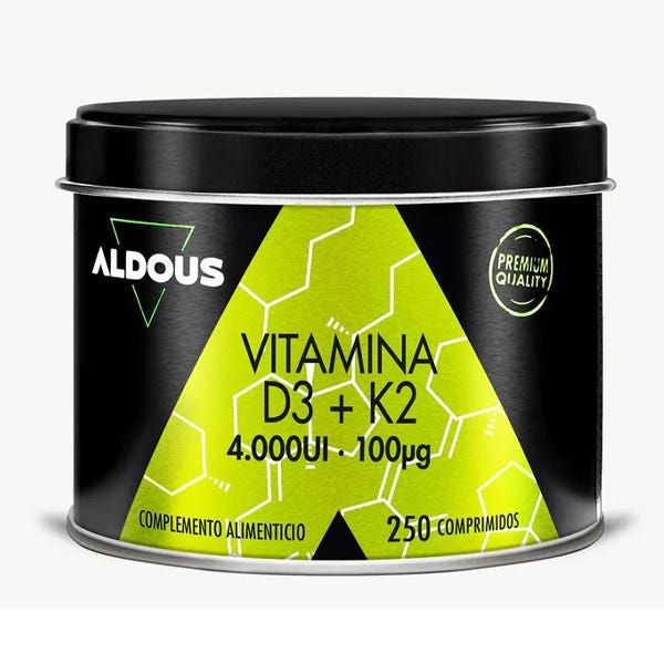 Comprimidos Vitamina D3 + K2