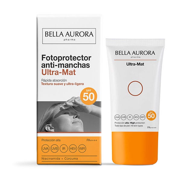 Fotoprotector Antimanchas Ultra-Mat SPF50