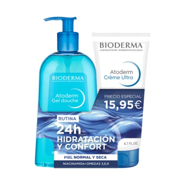 Duplo Atoderm Gel Douche + Crème Ultra