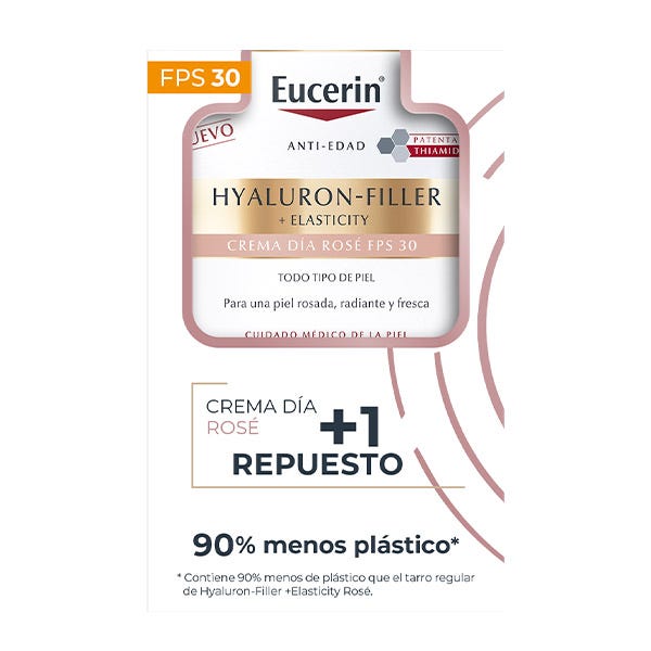 Pack Hyaluron Filler Elasticity Rosé SPF30