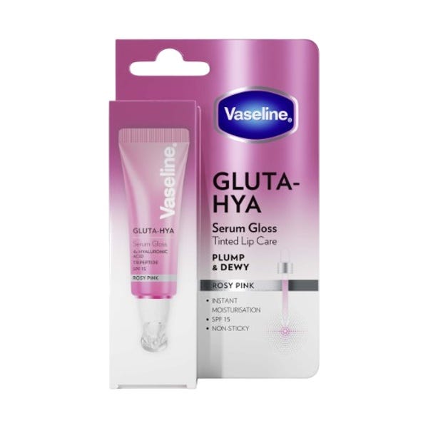 Vaseline Serum Bálsamo Labial Rosy Pink 10 ml