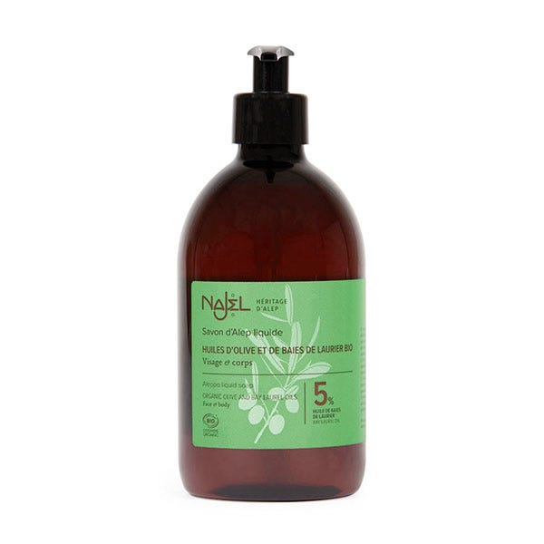 Jabón Alepo Líquido 5% Hbl