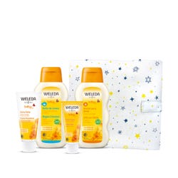 Imagen de WELEDA Set Regalo Bienvenido Bebé | 1UD Básicos para el cuidado del bebé Imagen de WELEDA Set Regalo Bienvenido Bebé | 1UD Básicos para el cuidado del bebé