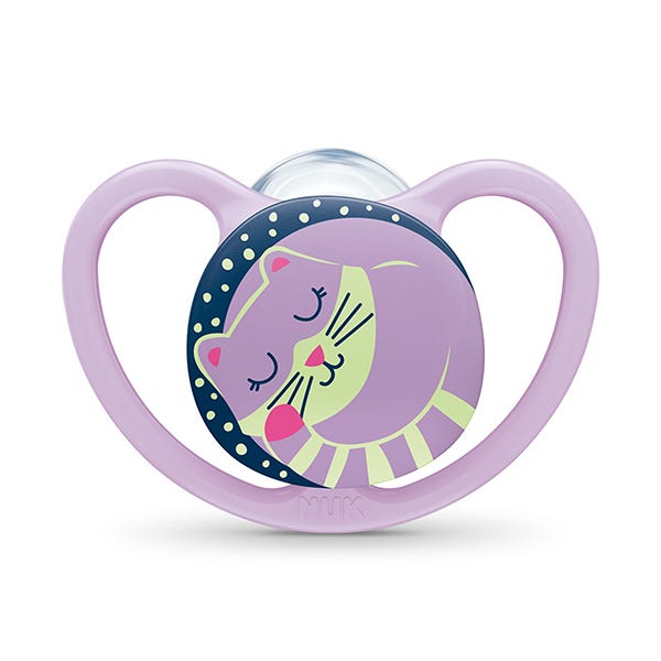 Chupete Space Night Silicona