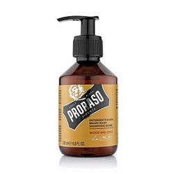 Imagen de PRORASO Champú Barba Y Bigote | 200ML Champú para barba maderas y especias Imagen de PRORASO Champú Barba Y Bigote | 200ML Champú para barba maderas y especias