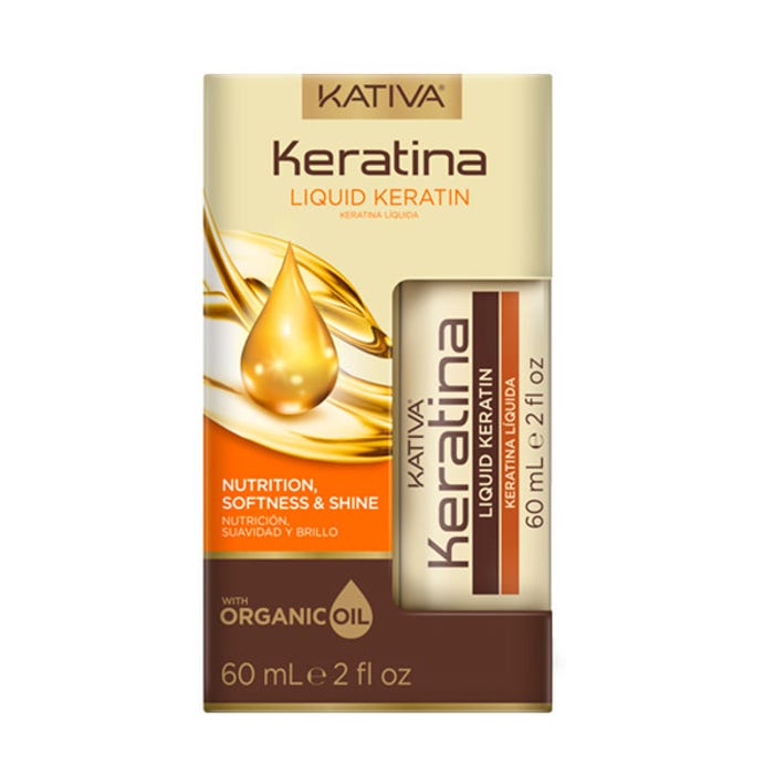Keratina Líquida KATIVA Aceite nutritivo para dar brillo y