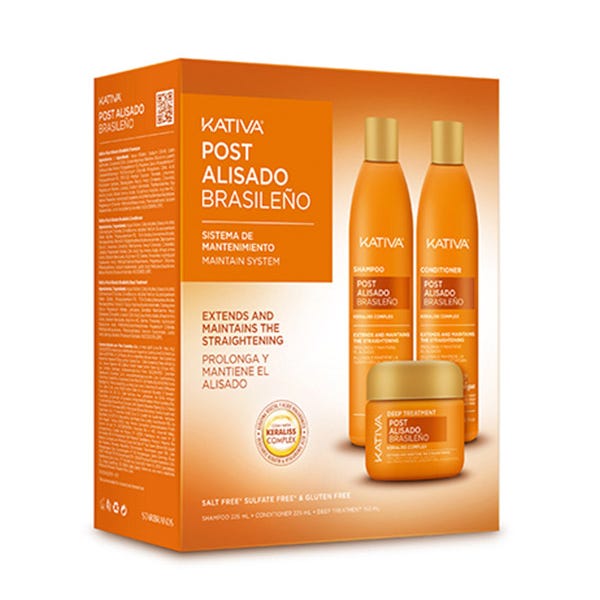 Crema Alisadora Kativa Brasileño Queratina Alisado Keratina