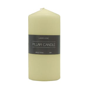 Pillar Candle Crema