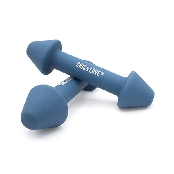 Regalo Club: Pesas Manos 2Kg Pilates Azul, Puntos: 1200