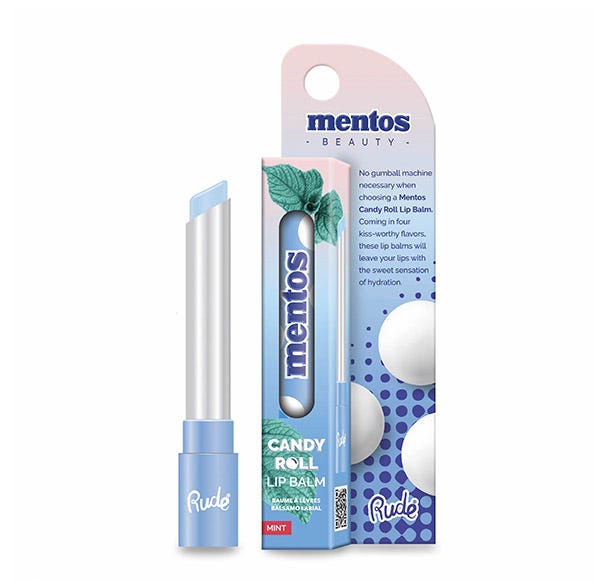 Mentos Candy Roll Lip Balm