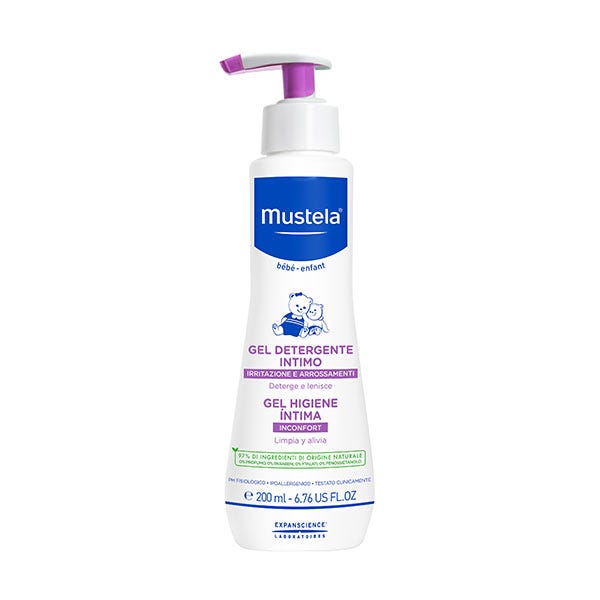 Gel Higiene Íntima MUSTELA Cuidado adaptado para la higiene íntima  bebés-niños precio | DRUNI.es