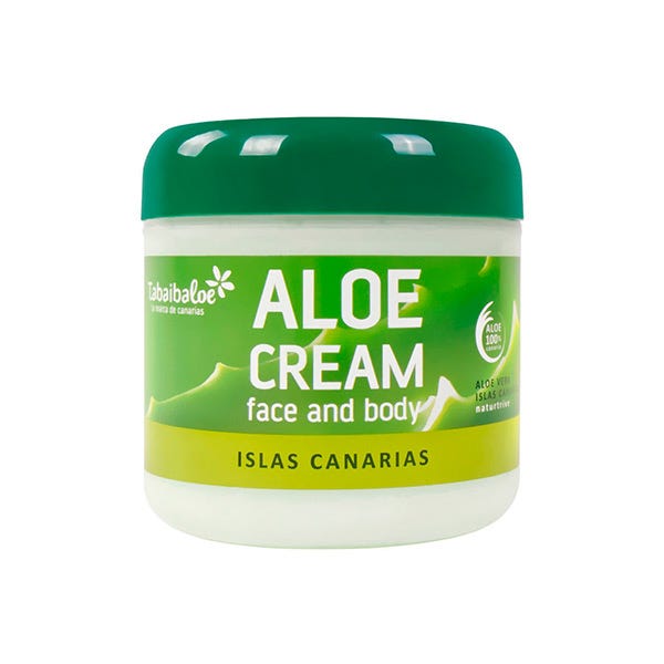 cortina Proverbio Vista Aloe Cream Face & Body Islas Canarias TABAIBALOE Crema facial hidratante aloe  vera 100% natural precio | DRUNI.es