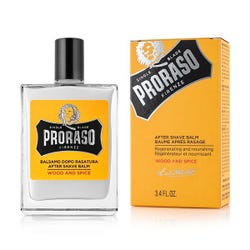 Ofertas, chollos, descuentos y cupones de PRORASO Balsamo Dopo Rasatura Wood And Spice | 100ML After shave bálsamo maderas y especias