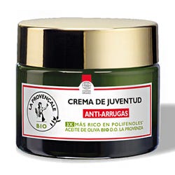 Ofertas, chollos, descuentos y cupones de LA PROVENÇALE BIO Crema De Juventud Anti-Arrugas | 50ML Crema facial de día anti-arrugas