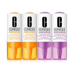 Imagen de CLINIQUE Estuche Fresh Pressed Clinical Daily And Overnight | 34ML Booster con Vitamina A+C antiedad Imagen de CLINIQUE Estuche Fresh Pressed Clinical Daily And Overnight | 34ML Booster con Vitamina A+C antiedad