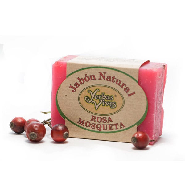Shetland Ingresos Adular Jabon Natural Rosa Mosqueta YERBAS VIVAS Jabón en pastilla para pieles  mixtas, secas y con imperfecciones precio | DRUNI.es