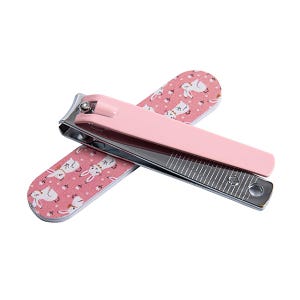 Cortauñas + lima estampada