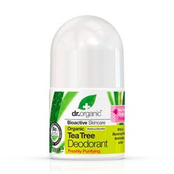 Imagen de DR. ORGANIC Desodorante En Roll-On De Árbol De Té Orgánico | 50ML Neutraliza los malos olores, protección duradera y eficaz Ofertas, chollos, descuentos y cupones de DR. ORGANIC Desodorante En Roll-On De Árbol De Té Orgánico | 50ML Neutraliza los malos olores, protección duradera y eficaz