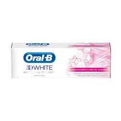 Ofertas, chollos, descuentos y cupones de ORAL B 3D White Whitening Therapy Dientes Sensibles | 75ML Pasta de dientes blanqueante