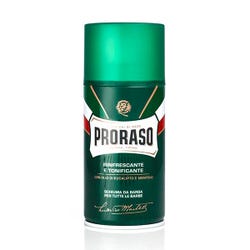 Imagen de PRORASO Schiuma Da Barba Rinfrescante E Tonificante | 300ML Espuma de afeitar eucalipto y mentol Imagen de PRORASO Schiuma Da Barba Rinfrescante E Tonificante | 300ML Espuma de afeitar eucalipto y mentol