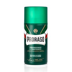 Imagen de PRORASO Schiuma Da Barba Rinfrescante E Tonificante | 300ML Espuma de afeitar eucalipto y mentol