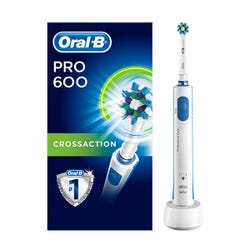 Ofertas, chollos, descuentos y cupones de ORAL B Pro 600 Crossaction | 1UD Cepillo de dientes eléctrico