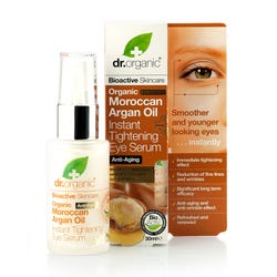 Imagen de DR. ORGANIC Sérum Contono De Ojos Antiedad Natural De Aceite De Argán | 30ML Reduce las lÃneas profundas, las arrugas y la hinchazón de los ojos Ofertas, chollos, descuentos y cupones de DR. ORGANIC Sérum Contono De Ojos Antiedad Natural De Aceite De Argán | 30ML Reduce las lÃneas profundas, las arrugas y la hinchazón de los ojos