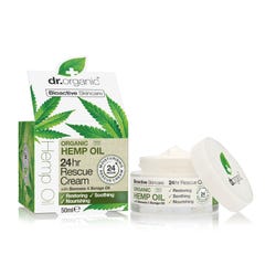 Imagen de DR. ORGANIC Crema Hidratante 24H De Aceite De Cañamo Organico | 50ML Hidrata intensamente, nutre y calma la piel Ofertas, chollos, descuentos y cupones de DR. ORGANIC Crema Hidratante 24H De Aceite De Cañamo Organico | 50ML Hidrata intensamente, nutre y calma la piel