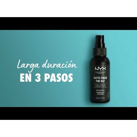 Matte Finish NYX PROFESSIONAL MAKE UP Spray fijador de maquillaje acabado mate precio Matte Finish NYX PROFESSIONAL MAKE UP Spray fijador de maquillaje acabado mate precio