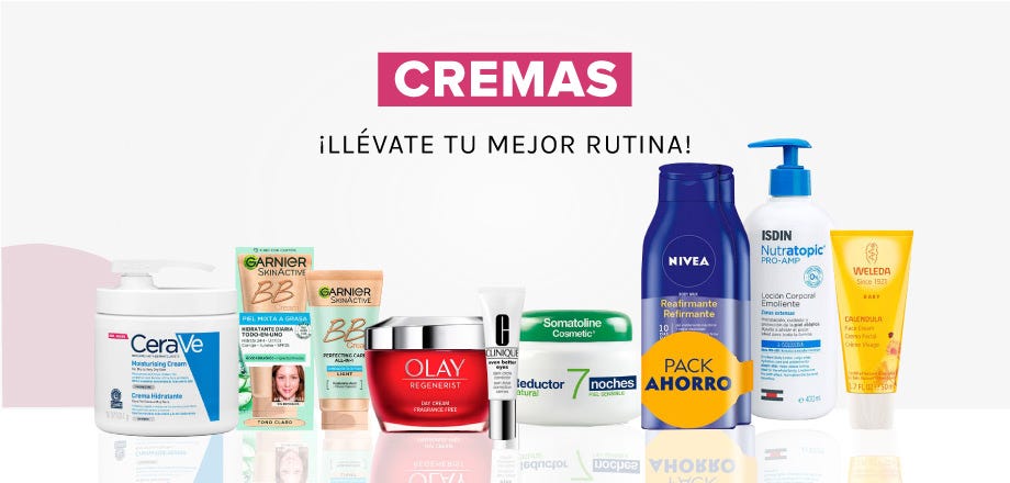 Comprar cremas online