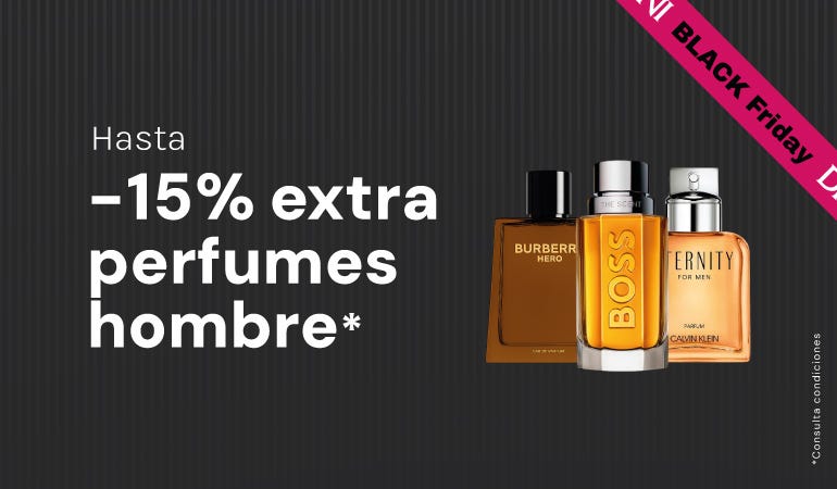 Descuentos en perfumes