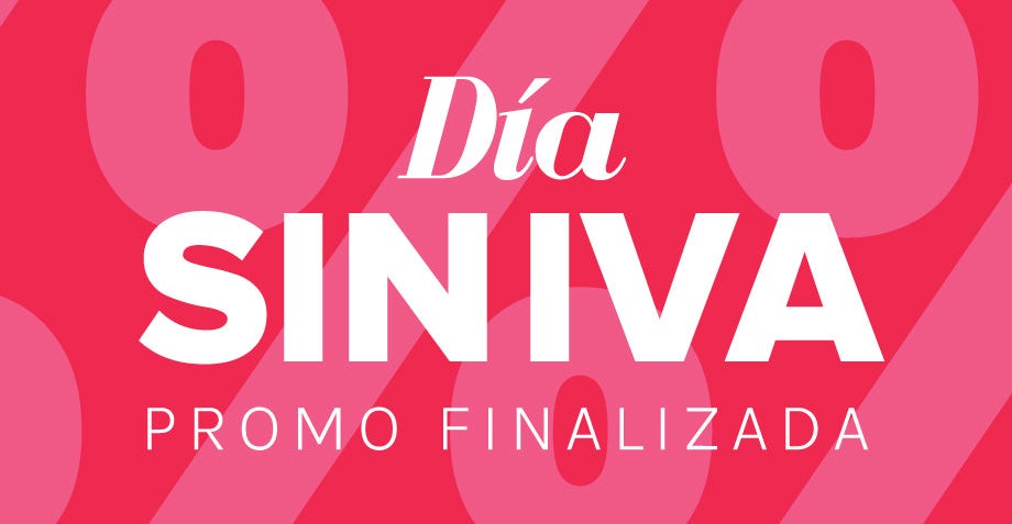 Banner Día Sin Iva finalizado