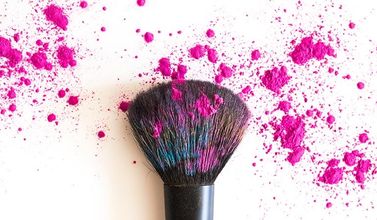 Brochas y pinceles de maquillaje oferta