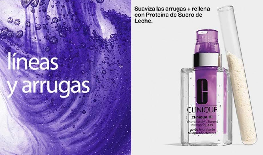 Clinique id - principio activo de líneas y arrugas