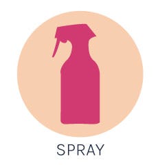 Solares Spray Menu