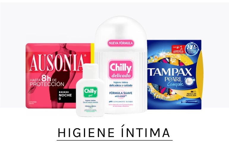 Higiene íntima Higiene íntima