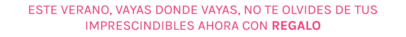 Cosmética Vacaciones