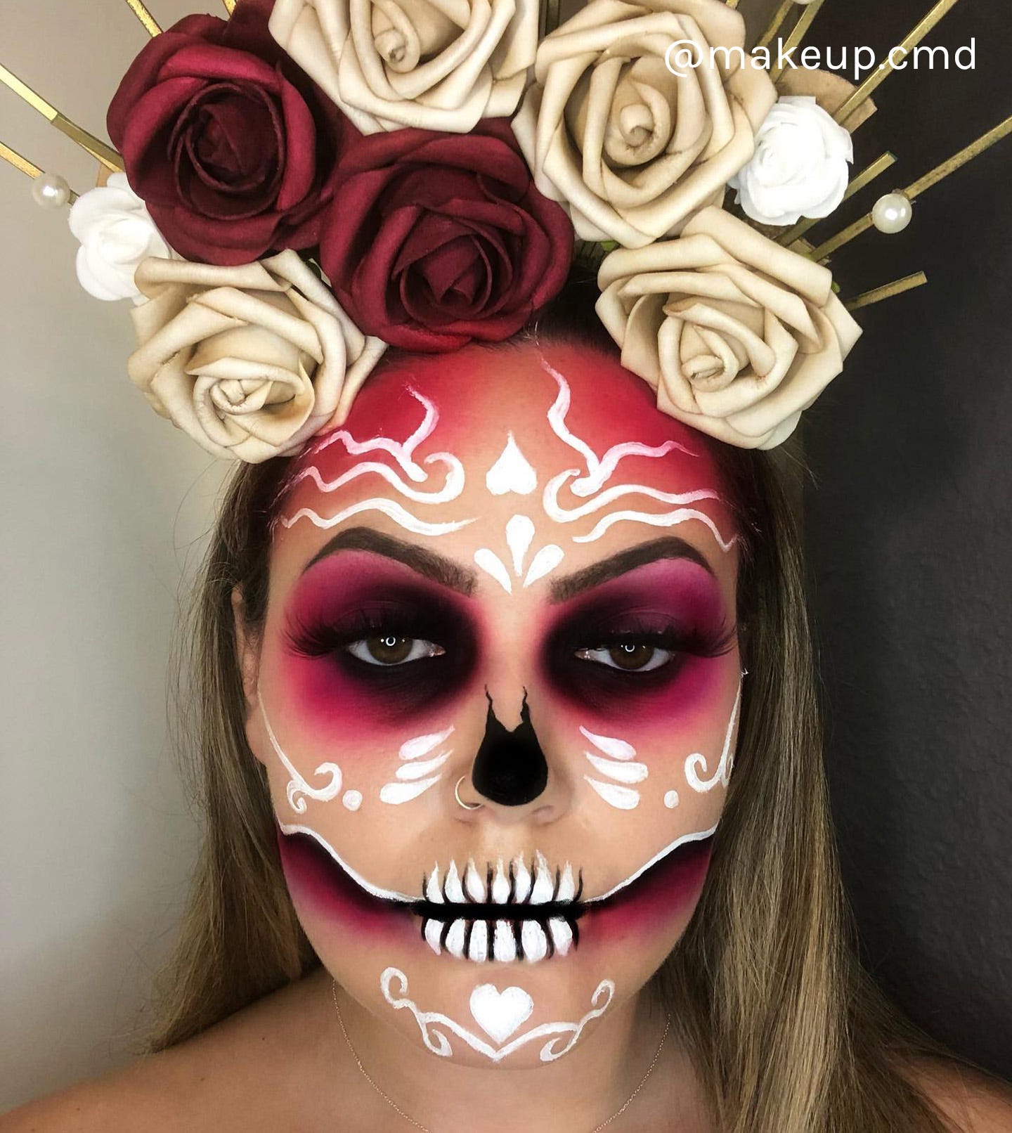 Halloween makeup mujer