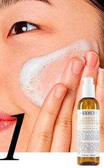 Khiel's cosmética facial limpieza