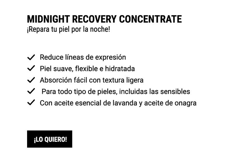 Descripción Midnight Recovery Concentrate