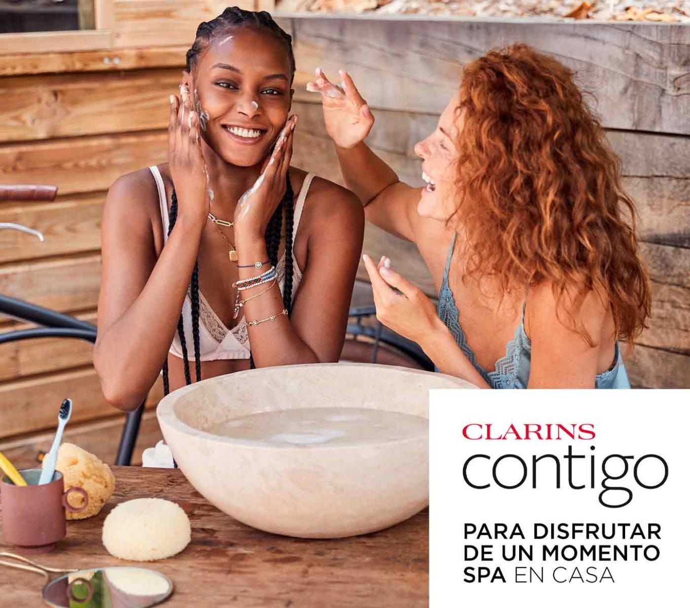 Clarins Contigo: disfruta de un spa en casa