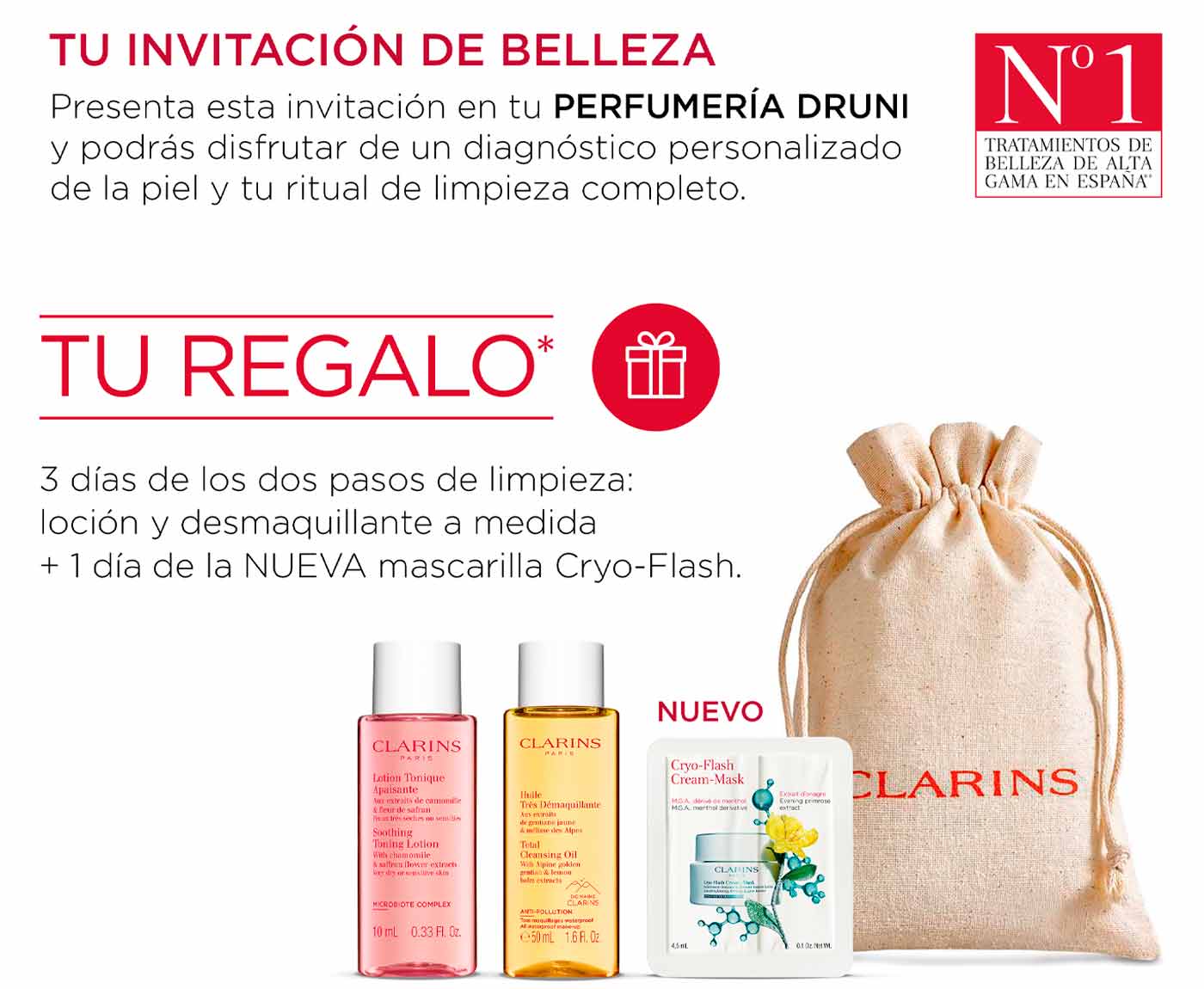Clarins Contigo: disfruta de un spa en casa